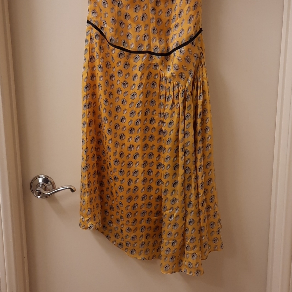 Milly of New York Vintage Luggage Halter Dress - Picture 6 of 15